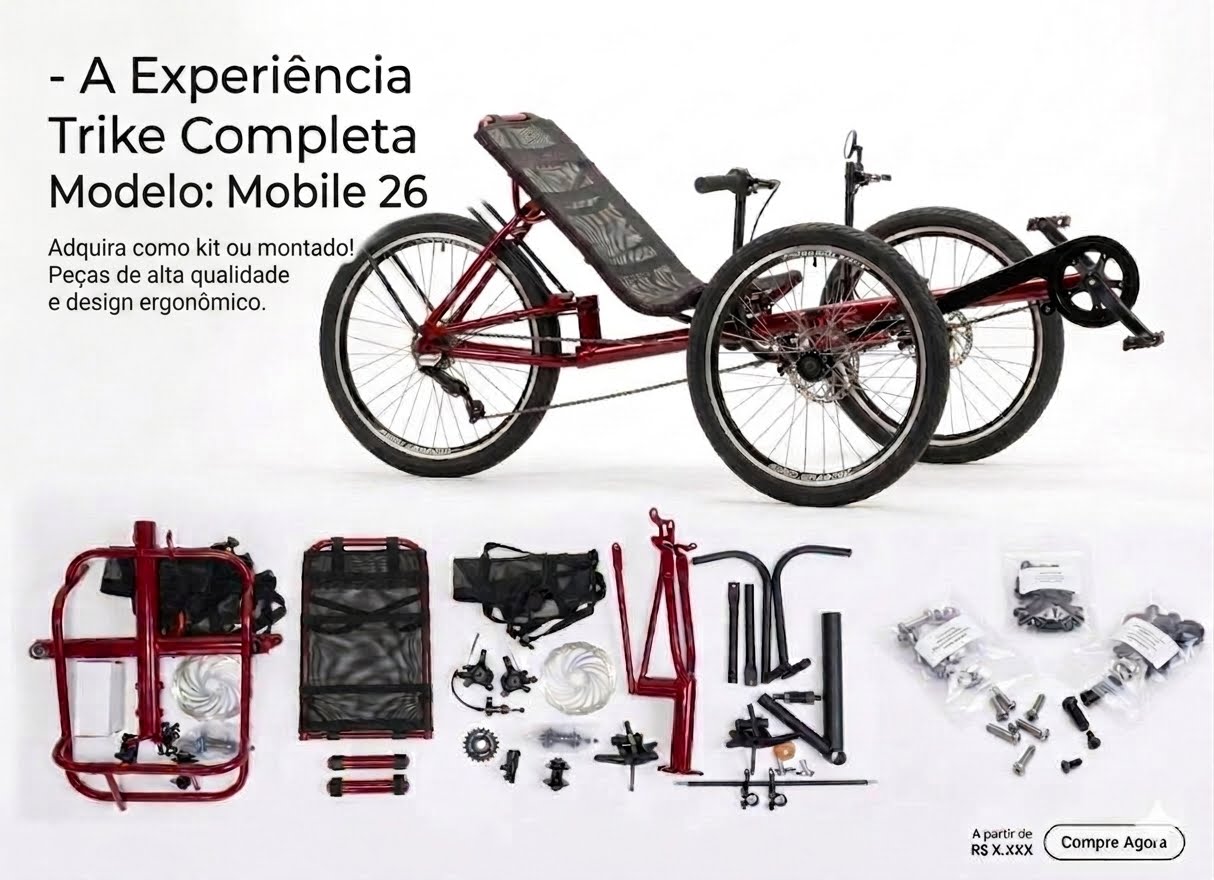 KIT Chassis Trike Mobile 24/26 Light